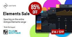 iZotope Elements Sale – 85% Off