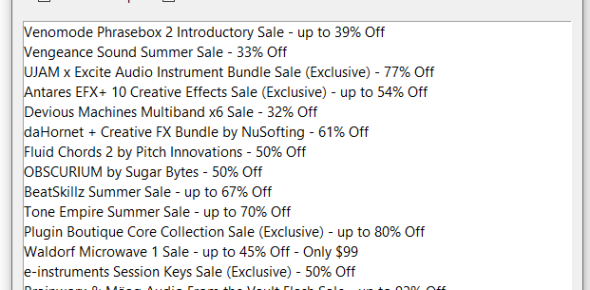 Plugin Deals Releases Free Open-Source Plugin Deals Notifier plugin deals notifier 590x290 - Plugin Deals Releases Free Open-Source Plugin Deals Notifier